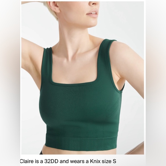 Knix Good To Go Seamless Tank Crop - Picture 1 of 7
